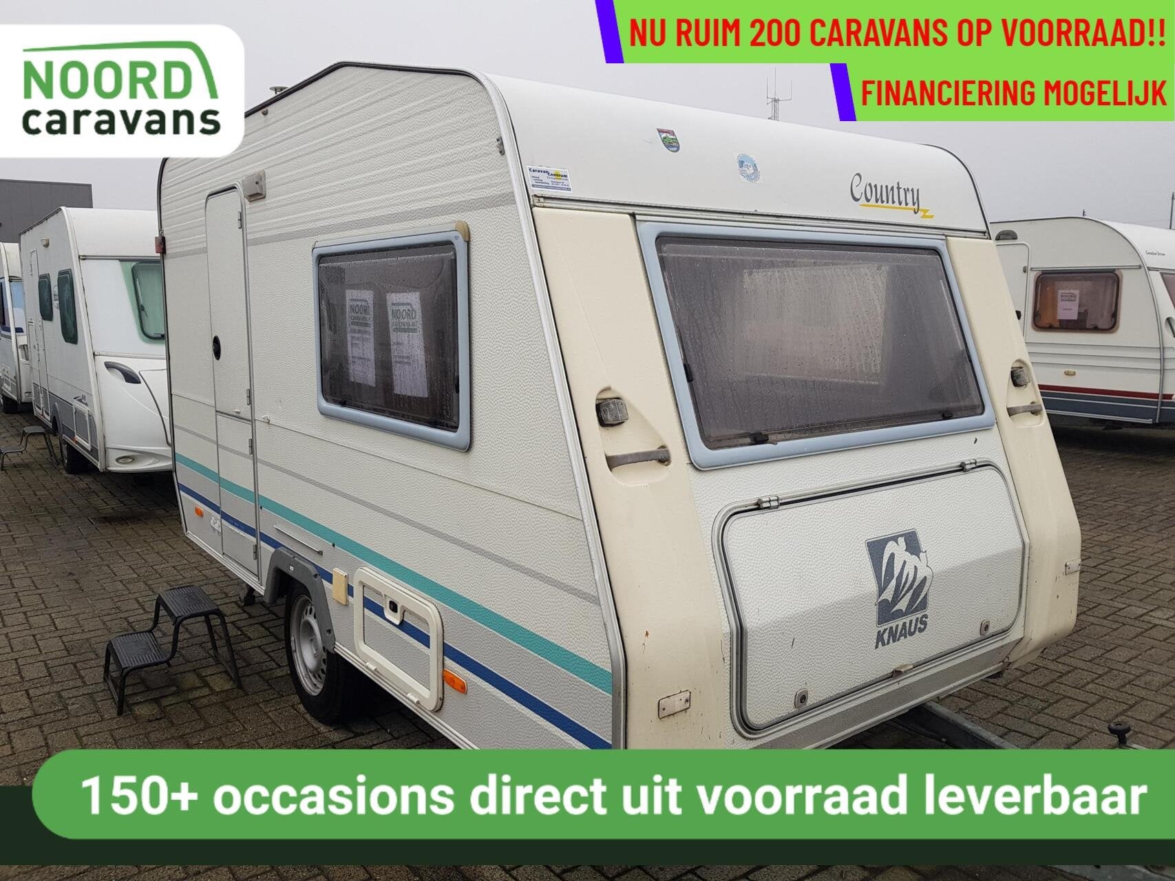 Knaus COUNTRY 350 VOORTENT + TREINZIT + LICHTGEWICHT, Bedrijf, Tot en met 3, Knaus, 5 tot 6 meter