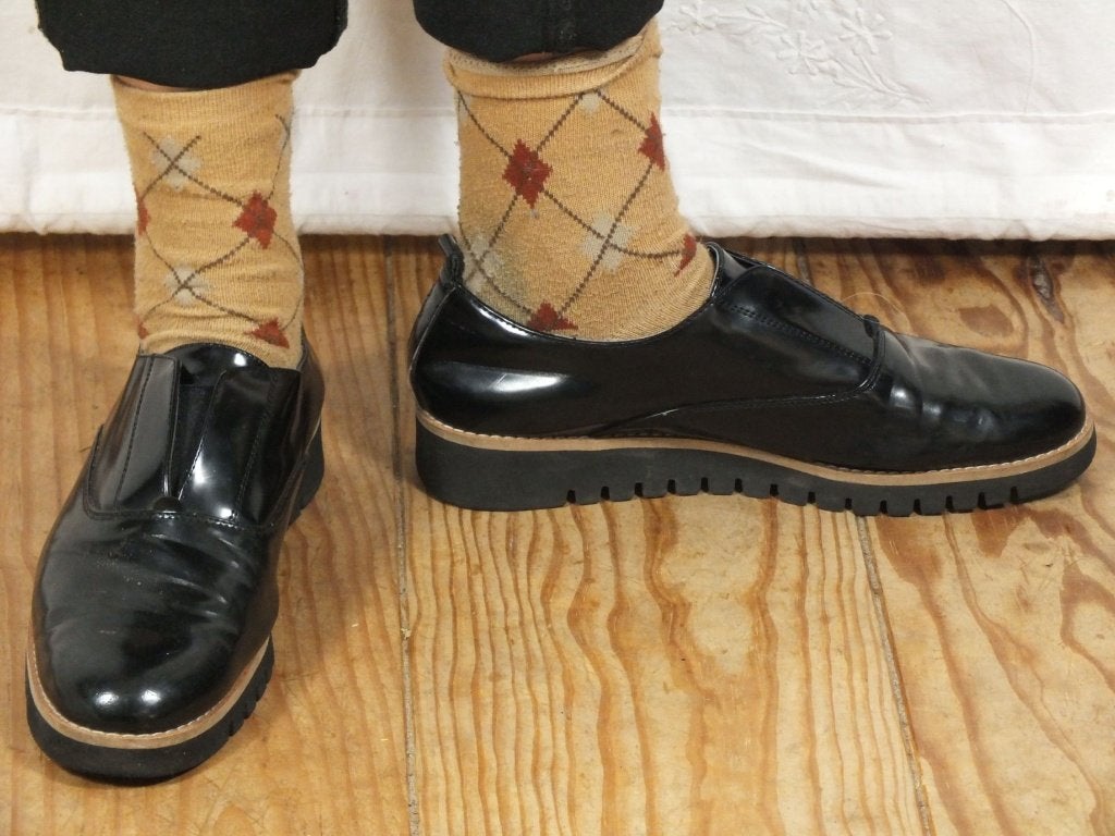 Nette zwarte glanzende damesschoenen. Mt 40 Merk zara woman, ., Zwart, Ophalen of Verzenden, .