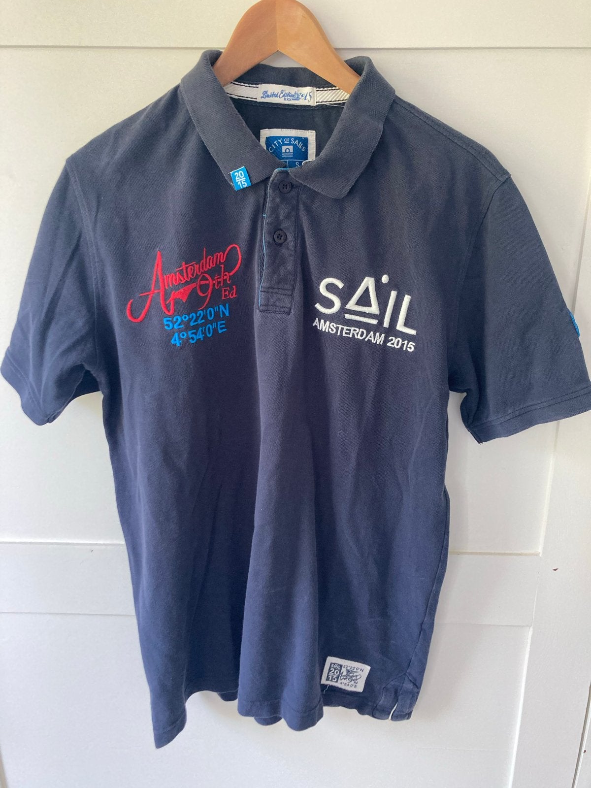Sail 2015 Polo mt XL, Ophalen of Verzenden, Gedragen, Maat 56/58 (XL), Blauw