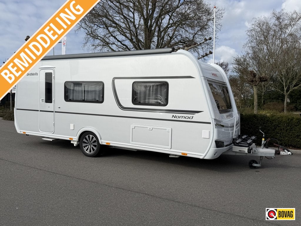 Dethleffs Nomad 520 ELT Mover,luifel,Airco,inruil auto mog., Caravans en Kamperen, Schokbreker, Rondzit, Bedrijf, Dethleffs
