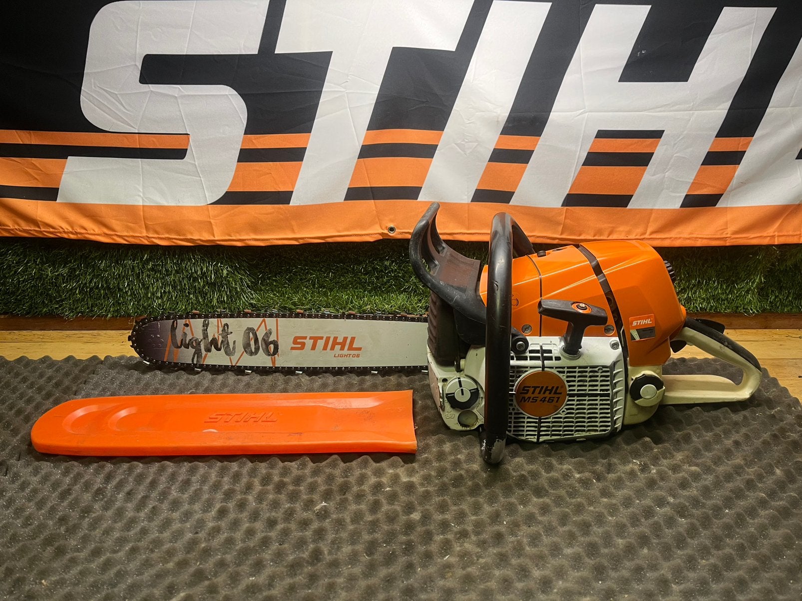 STIHL MS 461 Kettingzaag 2019 Zaagblad 50cm, Ophalen of Verzenden, Zo goed als nieuw