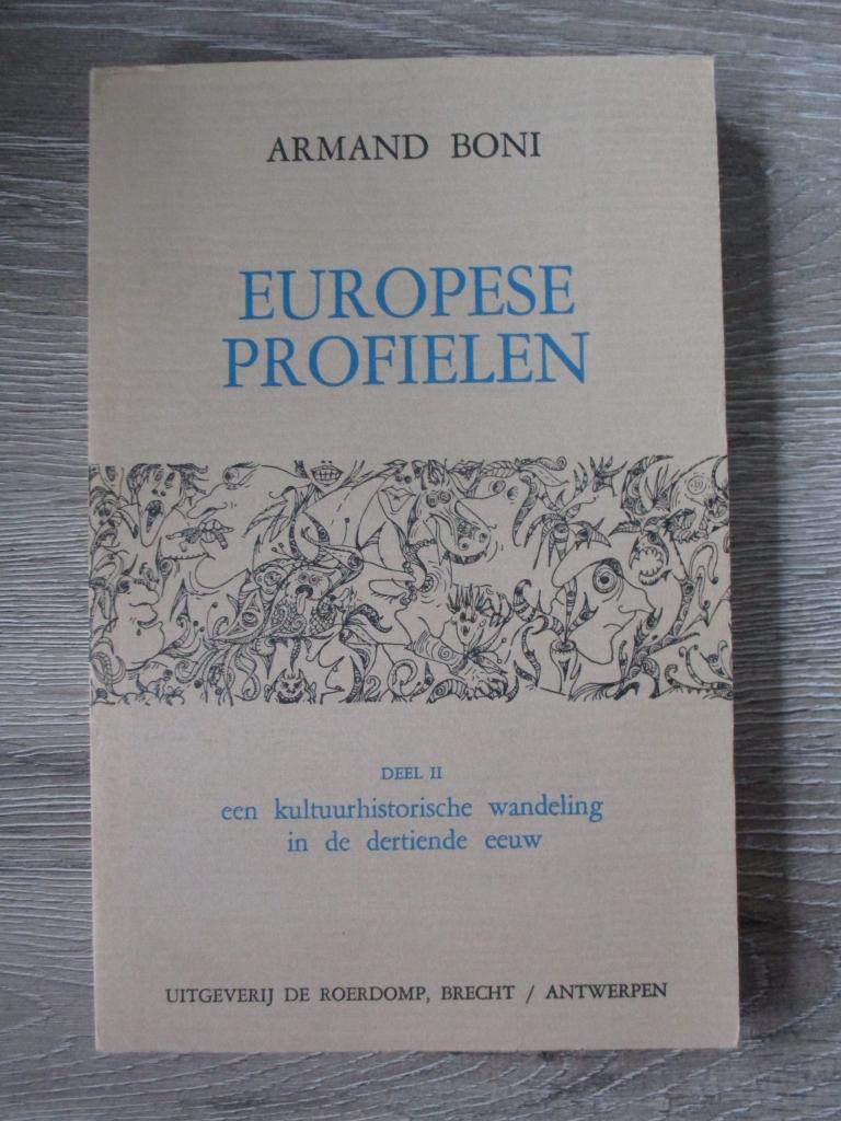 Europese profielen deel 2 - Armand Boni, Ophalen of Verzenden, Gelezen, Europa