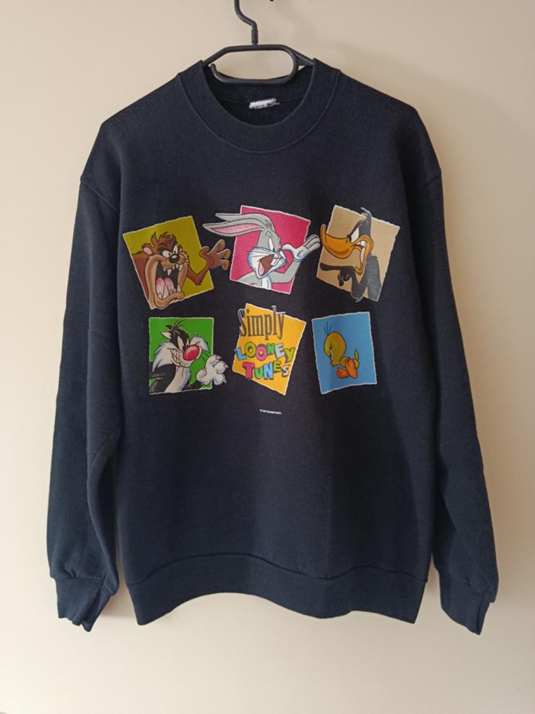 Simply Looney Tunes 1997 trui, Ophalen, Maat 48/50 (M)