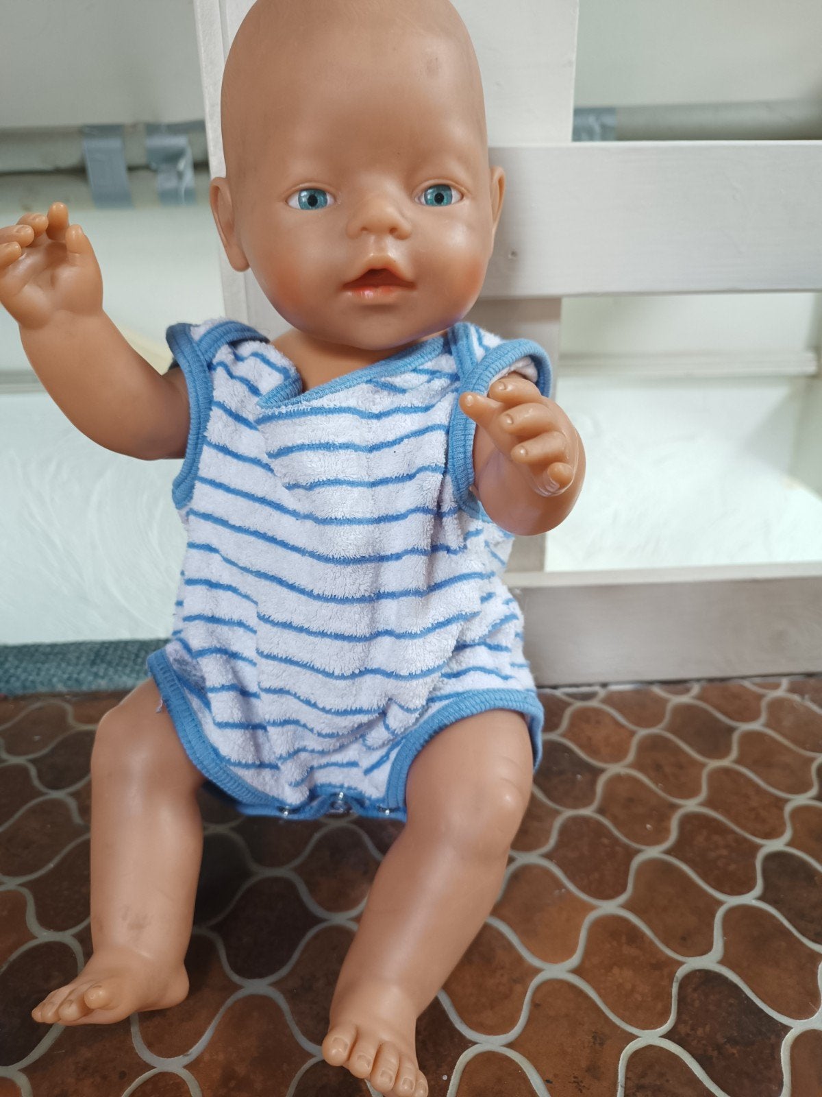 Baby Born pop met kleding, Kinderen en Baby's, Speelgoed | Poppen, Ophalen, Gebruikt, Babypop