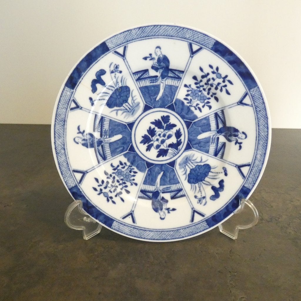 Chinoiserie - Lange Lijs - bordje [1685], Antiek en Kunst, Antiek | Servies los, Ophalen
