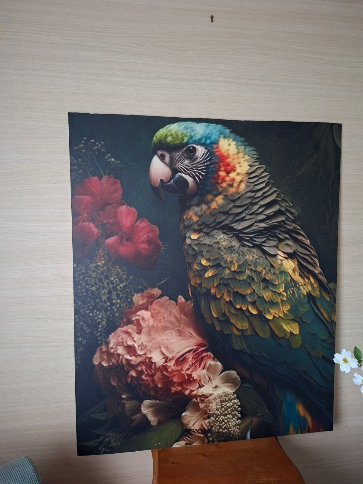 metalen schilderij, Ophalen of Verzenden, Zo goed als nieuw, Schilderij