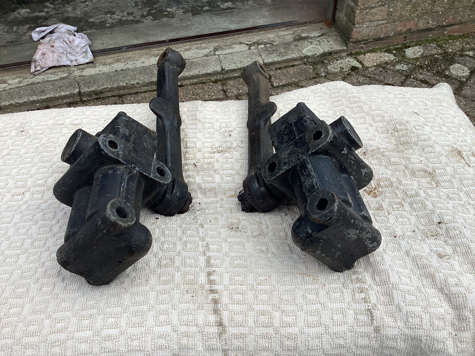 Te koop voorschokbrekers van een MG Midget, Ophalen of Verzenden, Gebruikt