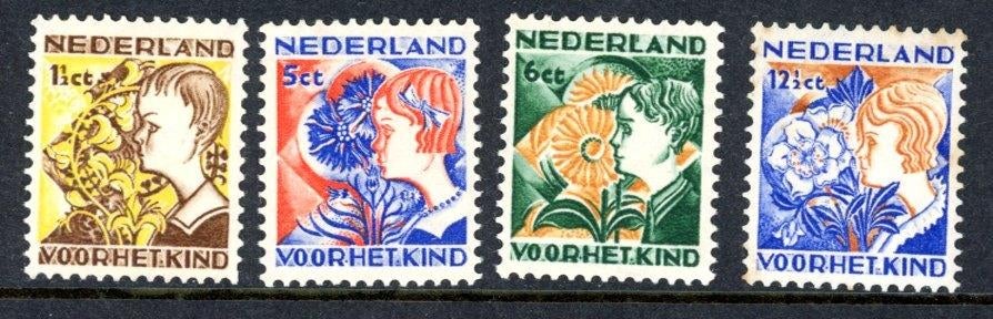Kinderzegels 1932, NVPH 248-251, ongebruikt, Ophalen of Verzenden, T/m 1940, Postfris