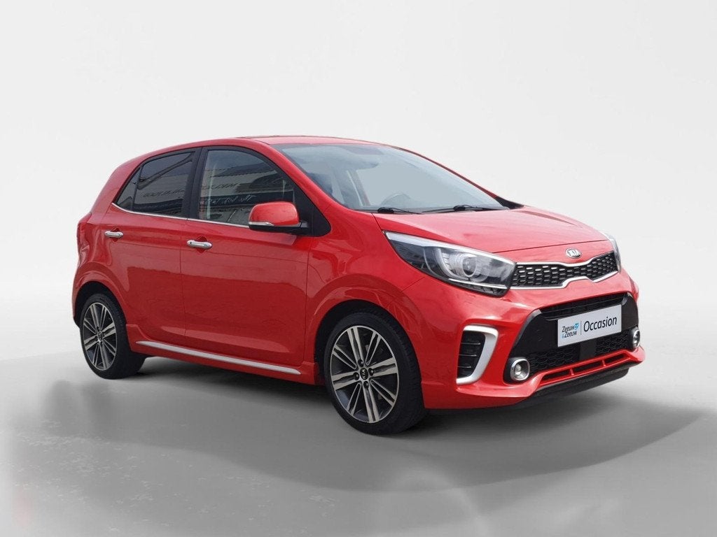 Kia Picanto 1.0 T 100pk GT-Line | Stoel en stuurverwarming |, Auto's, Kia, Voorwielaandrijving, 12 maanden, 101 pk, Gebruikt