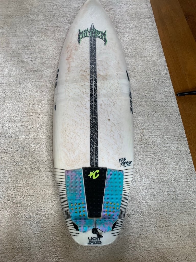 Lost Mayhem Rad Ripper 5'10 Lightspeed EPS, Watersport en Boten, Ophalen, Gebruikt, Shortboard