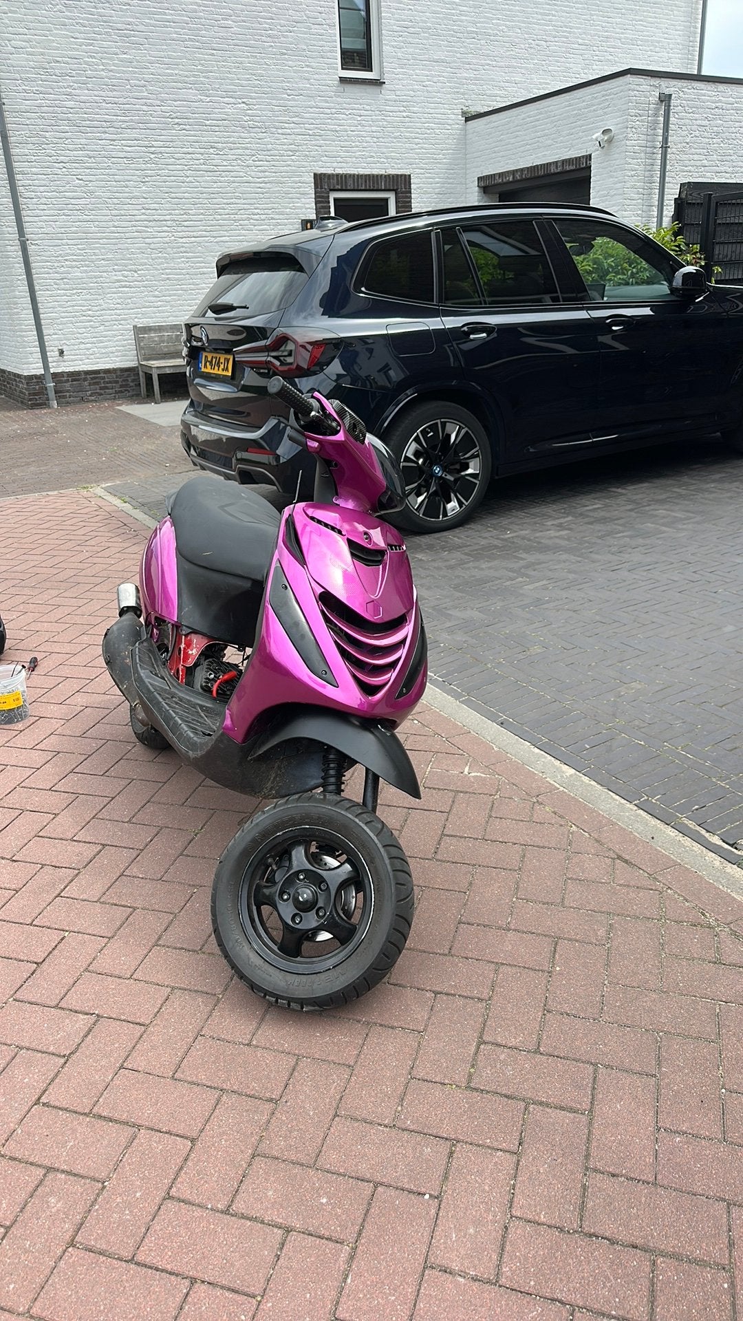 Zip sp 70cc hoogtoerig, Fietsen en Brommers, Scooters | Piaggio, Ophalen, Gebruikt, Maximaal 45 km/u, Benzine
