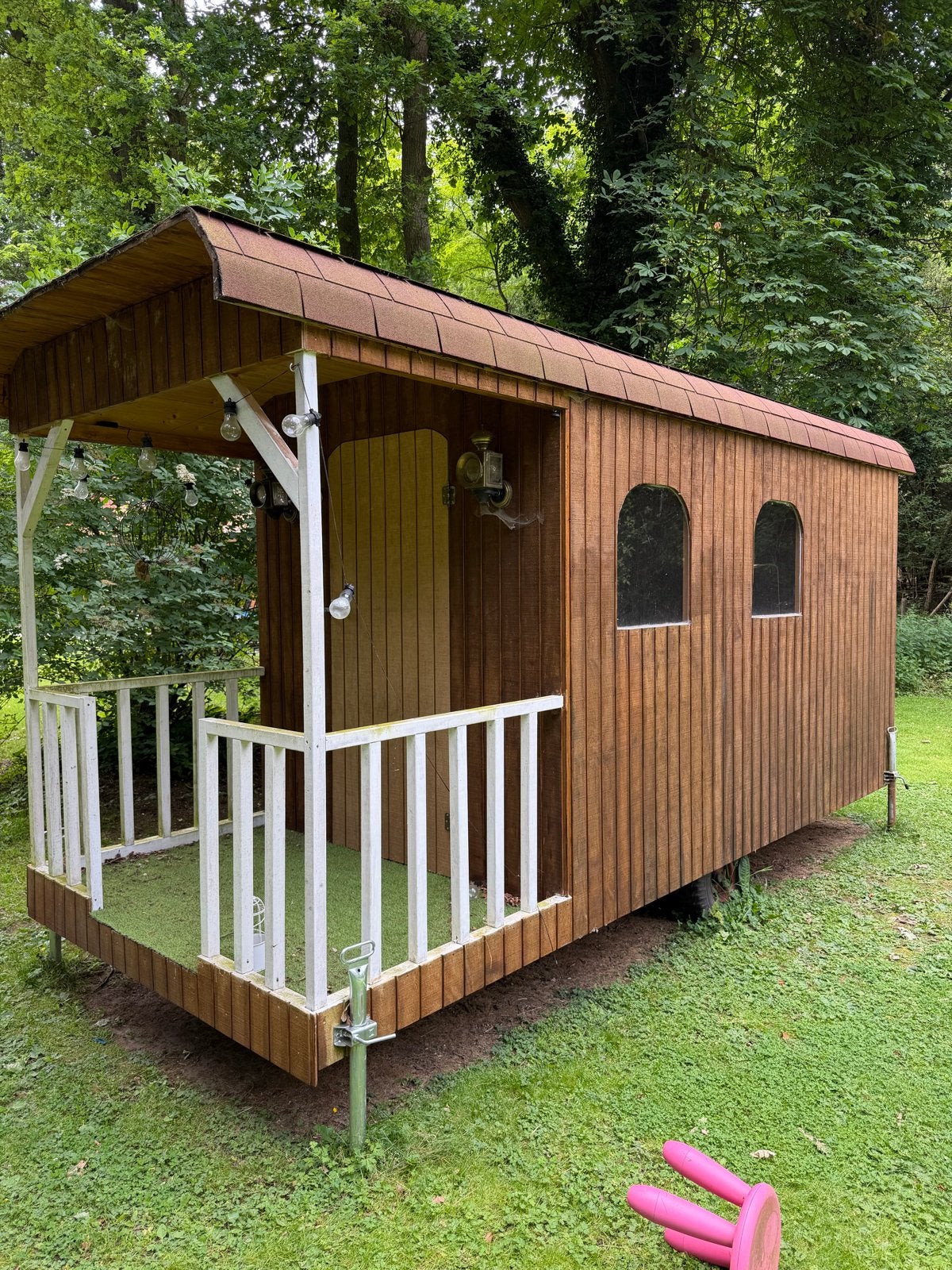 Leuke pipowagen te koop - Ideaal voor in de tuin, Ophalen of Verzenden