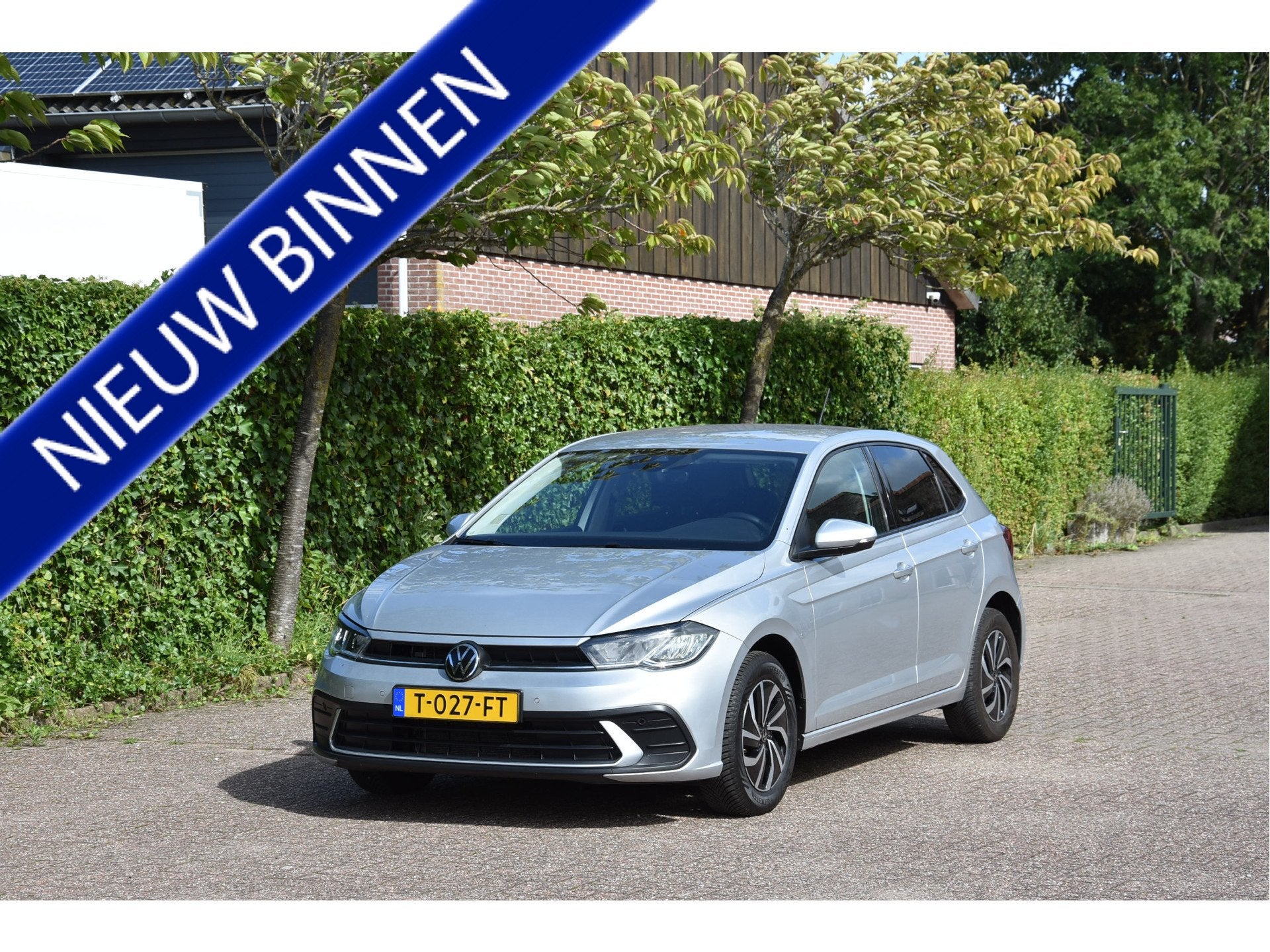 Volkswagen Polo 1.0 TSI Life Business ECC ACC IQ-drive Virtu, Dealer onderhouden, Stof, Gebruikt, 580 kg