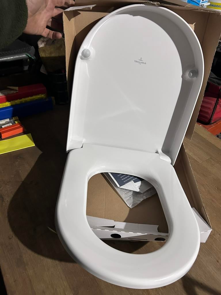 villeroy & boch subway 2.0 wc-bril, Ophalen of Verzenden, Zo goed als nieuw, Toilet