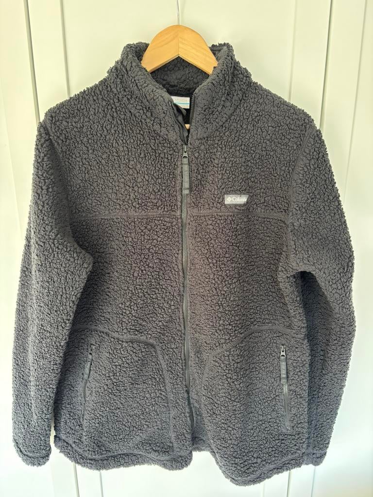 Columbia Sherpa fleece jacket, Ophalen of Verzenden, Zo goed als nieuw, Maat 46/48 (XL) of groter, Zwart