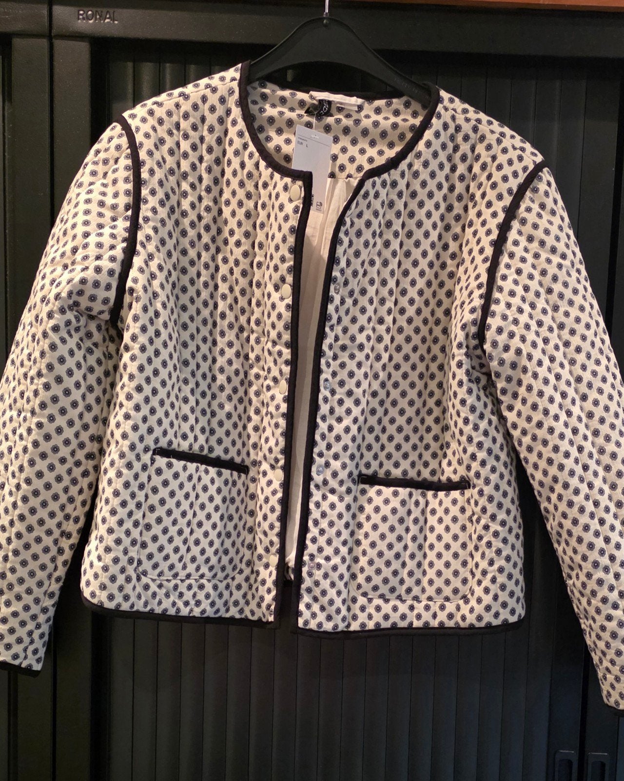 tussenjas maat l h&m, H&M, Blauw, Maat 42/44 (L), Nieuw