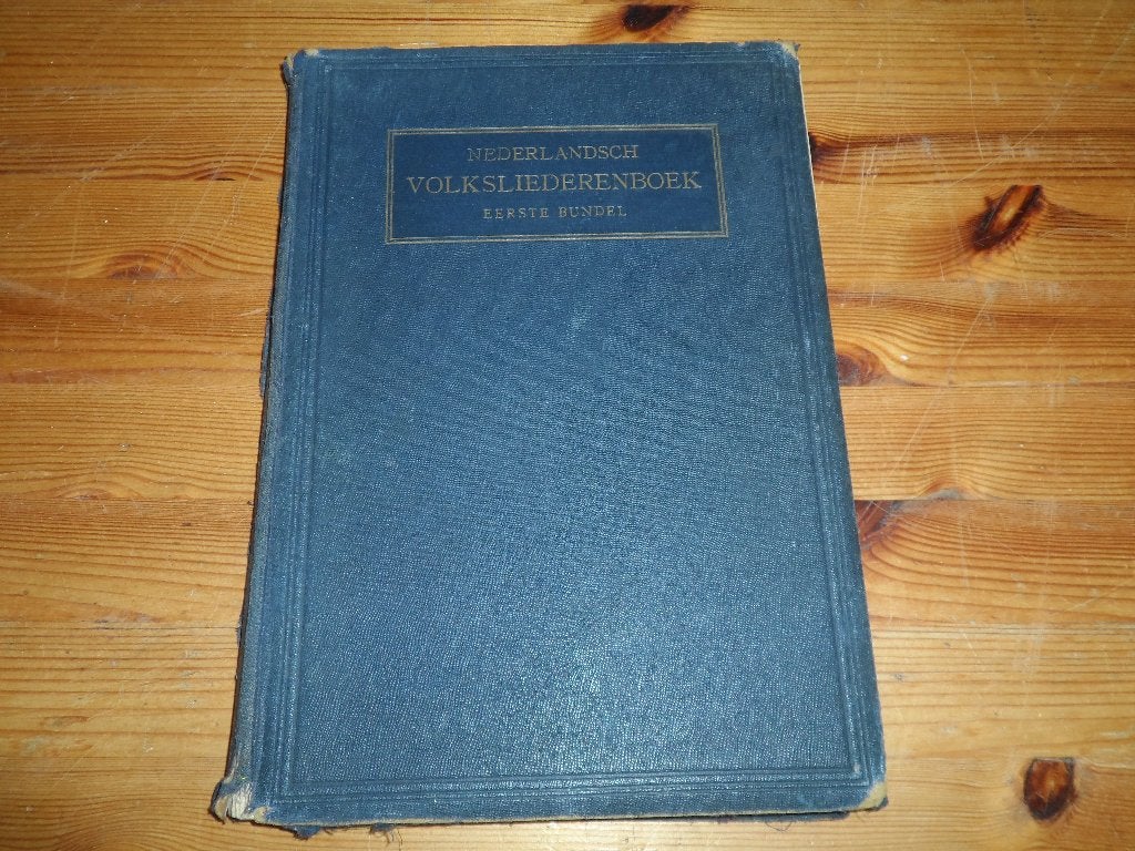 Nederlandsch volksliederenboek 1 en 2, Muziek en Instrumenten, Bladmuziek, Zang, Gebruikt, Ophalen of Verzenden, Thema