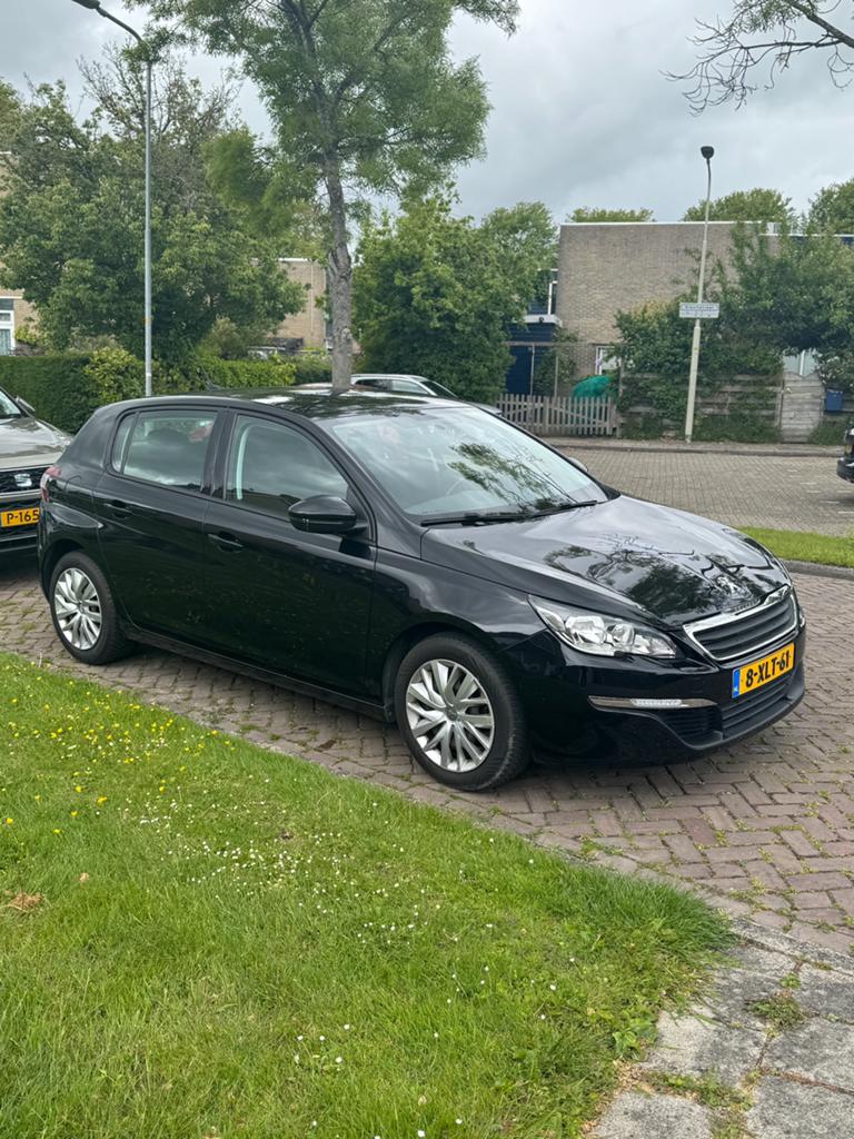 Peugeot 308 1.2E-THP 81/110 5-D 2014 Zwart, Auto's, Peugeot, Voorwielaandrijving, 1199 cc, 1055 kg, Origineel Nederlands