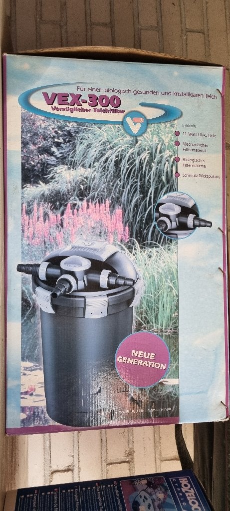 Velda VT VEX-300 Drukfilter / Vijverfilter – In goede staat, Ophalen, Gebruikt, Vijverfilter
