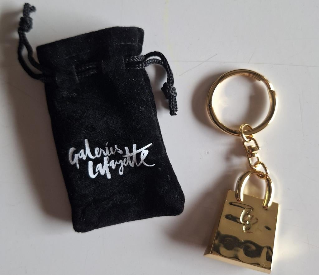 Luxe Galeries Lafayette Sleutelhanger - Parijs Souvenir, Ophalen of Verzenden, Nieuw