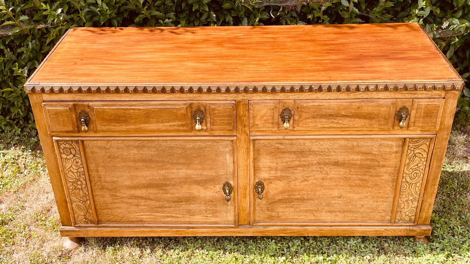 Prachtig eiken landelijk dressoir 1890/1920, Antiek en Kunst, Ophalen