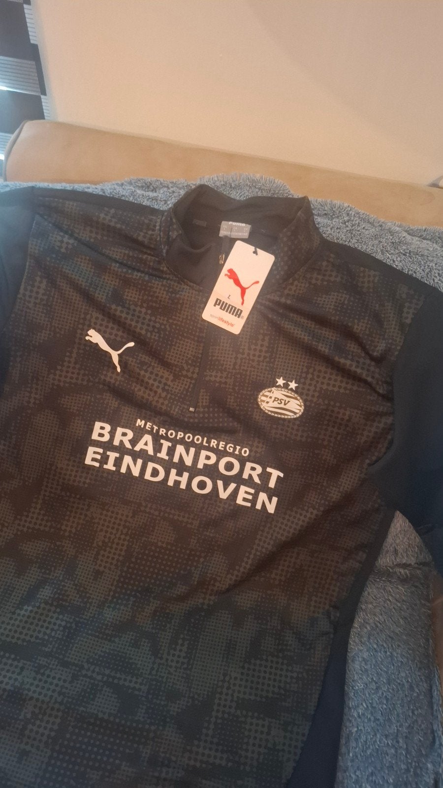PSV Puma trainingstop Brainport Eindhoven - Nieuw, Maat L, Ophalen of Verzenden, Nieuw, Shirt