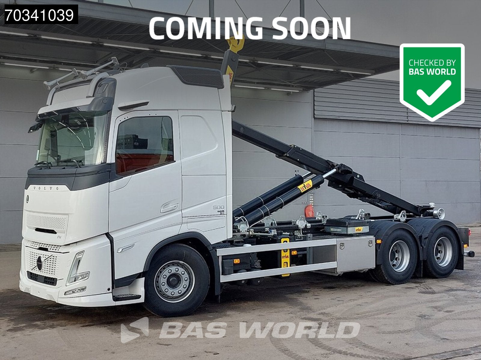 Volvo FH 500 6X2 COMING SOON! Aero HYVA 26-60S Full air Lift, Automaat, Achterwielaandrijving, Wit, Leder