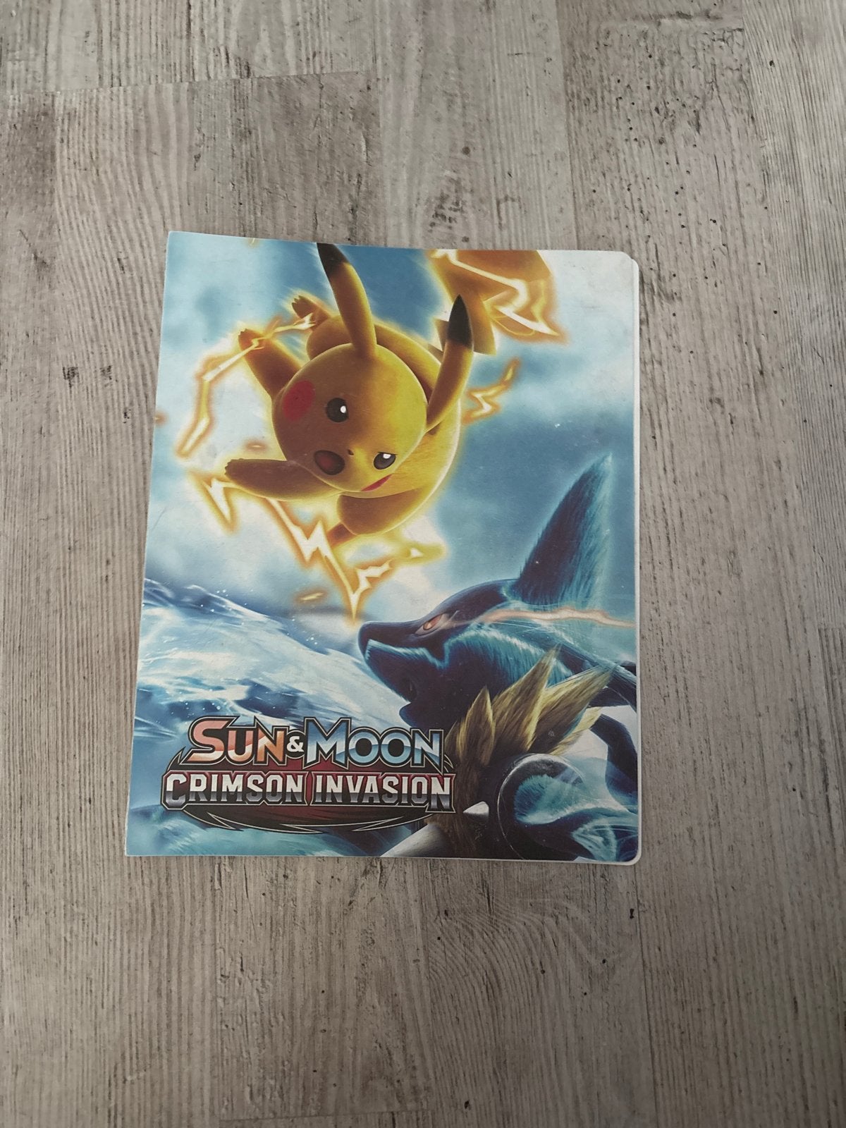 Pokémon Sun & Moon Crimson Invasion map, Hobby en Vrije tijd, Ophalen of Verzenden, Gebruikt, Overige typen