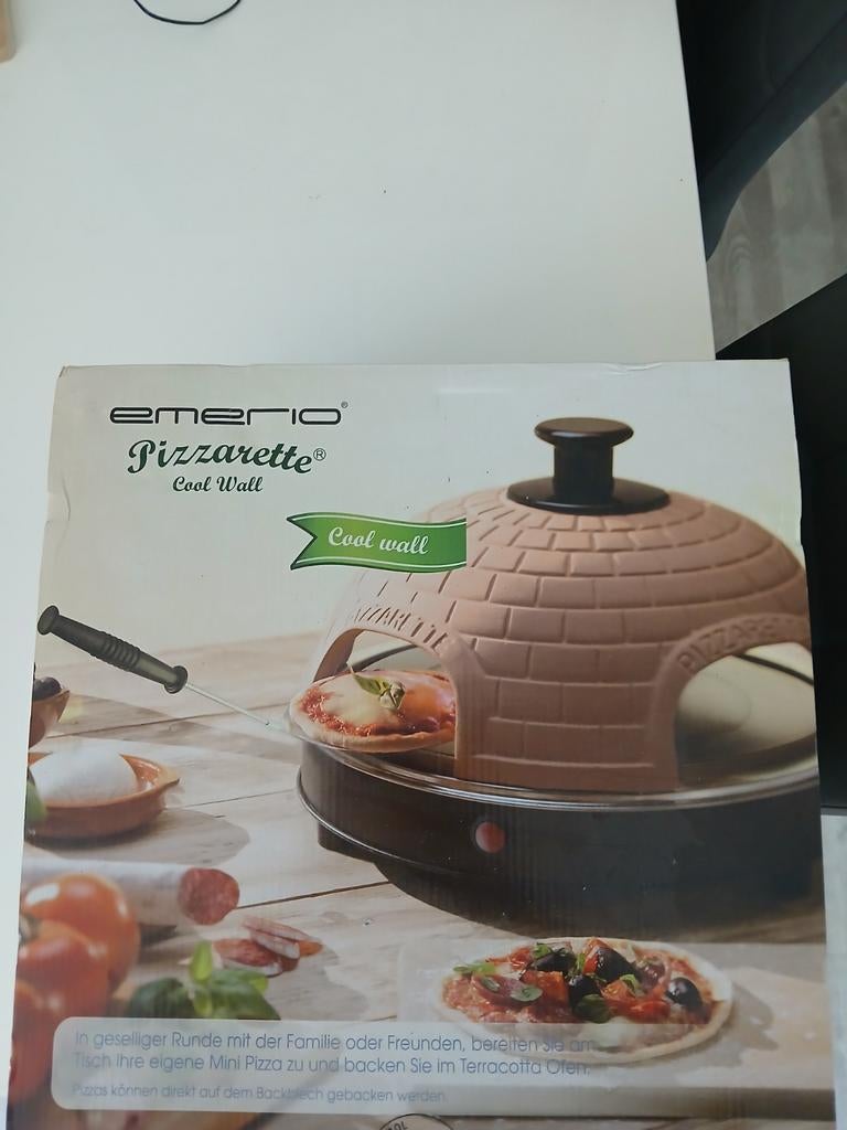 Emerio Pizzarette Cool Wall - Mini Pizza Oven, Ophalen, Minder dan 45 cm, Minder dan 45 cm, Oven