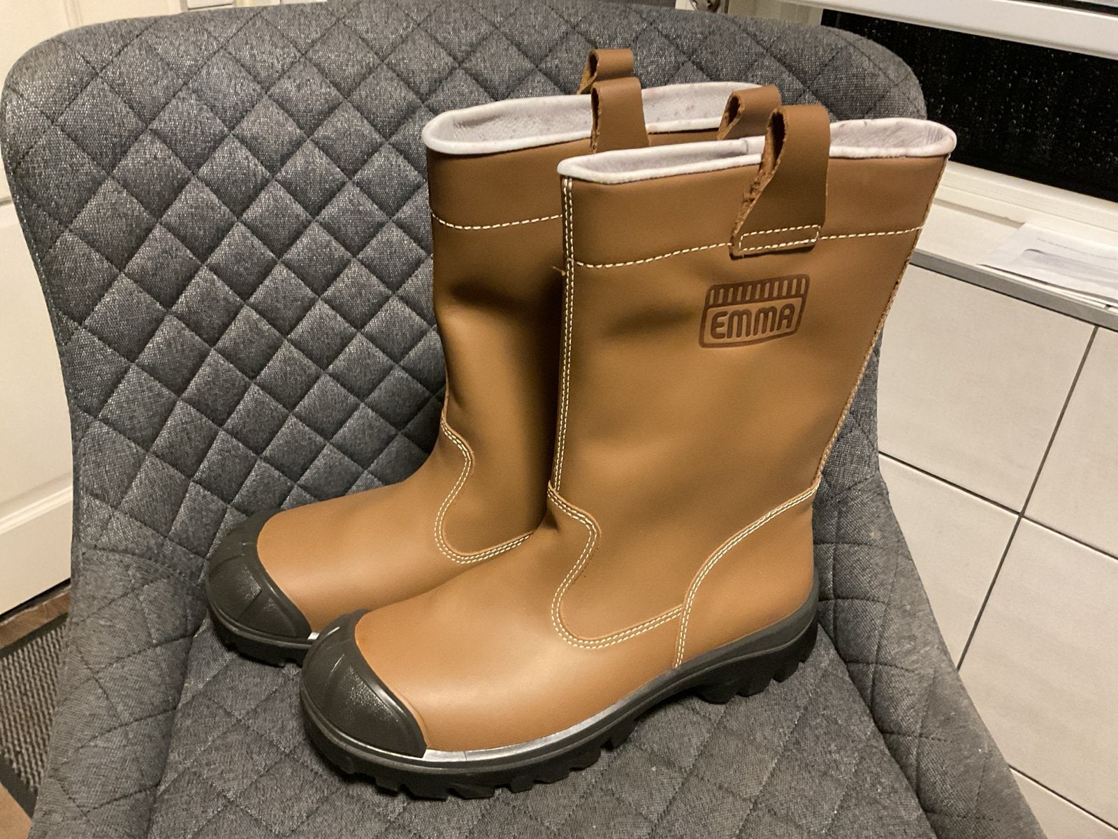 Emma veiligheidslaarzen maat 41, Tuin en Terras, Ophalen of Verzenden, Nieuw, Heren, Schoenen