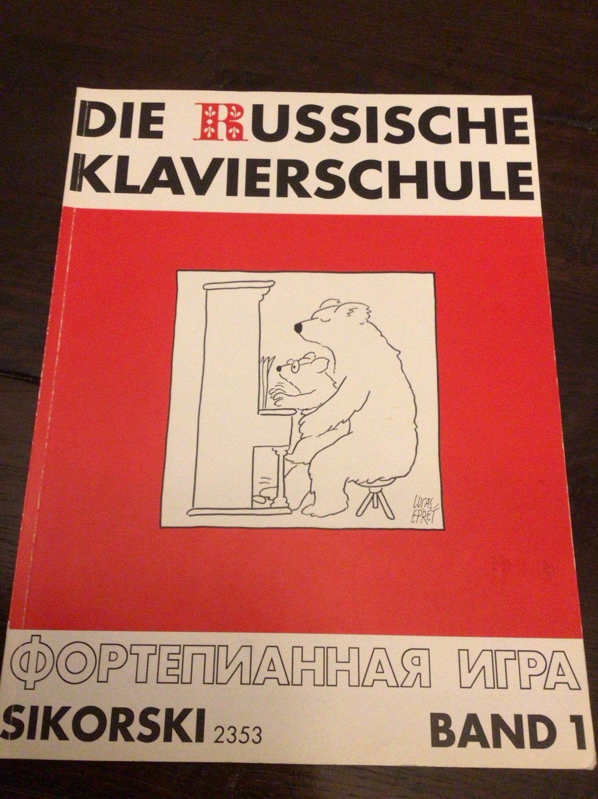 Die Russische Klavierschule - Band 1 (Nieuw), Ophalen of Verzenden, Nieuw, Les of Cursus, Piano