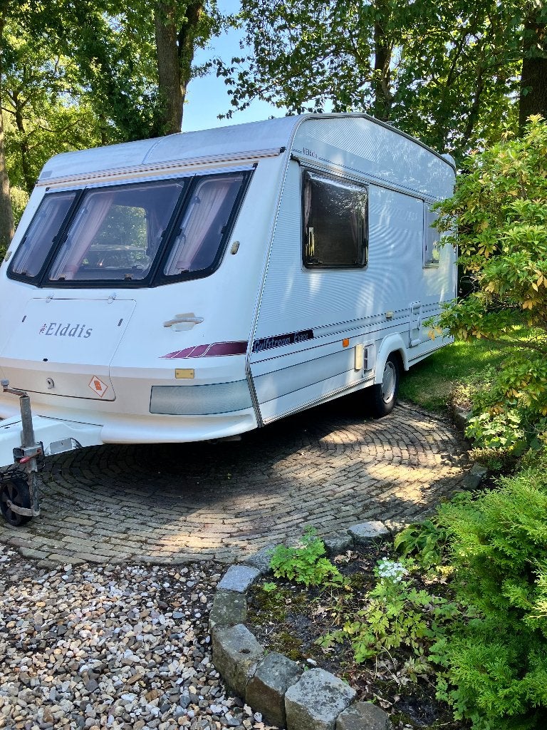 Caravan, Caravans en Kamperen, Caravans, Standaardzit, Elddis, Tot en met 2, Particulier