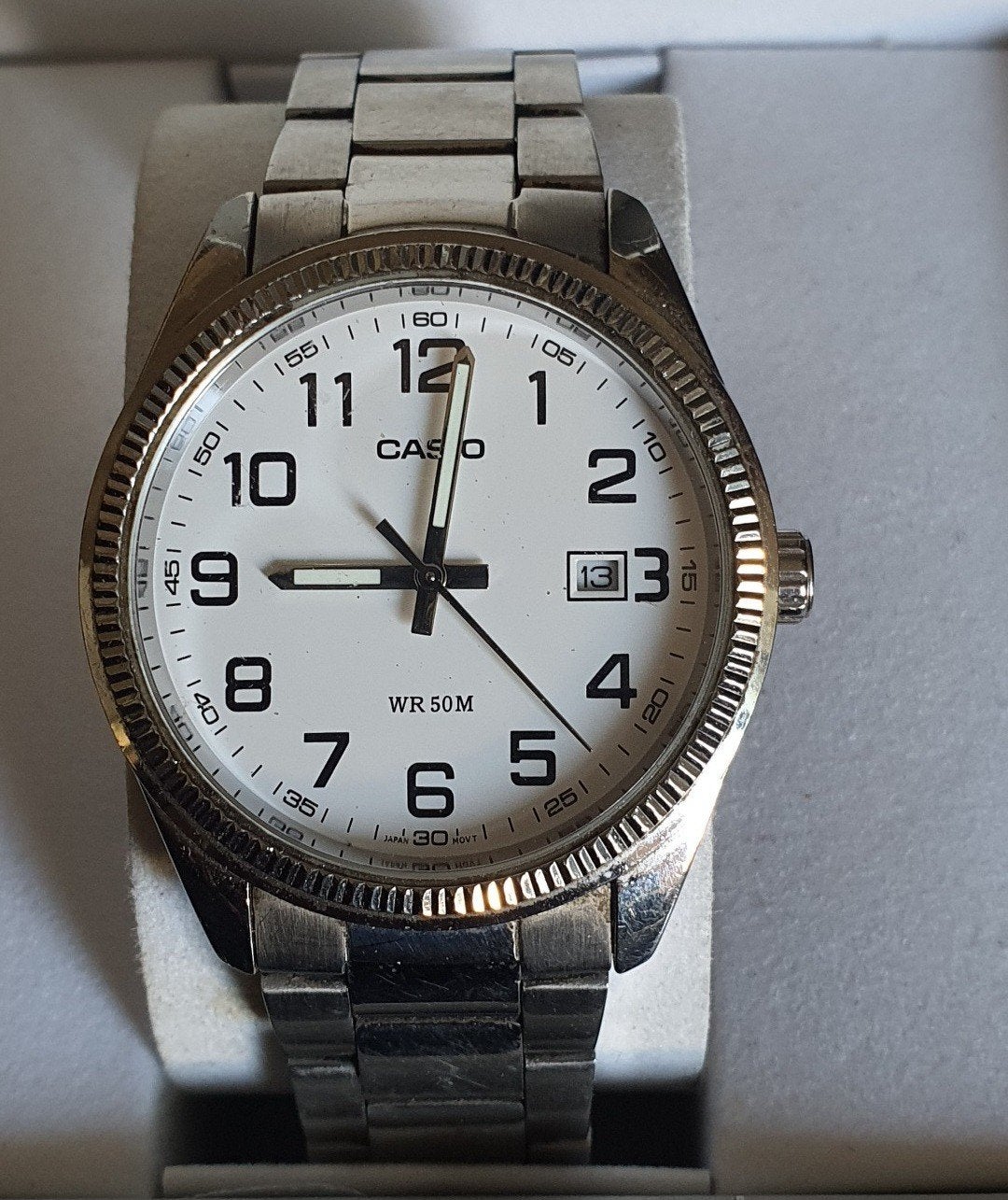 Casio heren horloge ophalen Amsterdam, Ophalen of Verzenden, Zo goed als nieuw