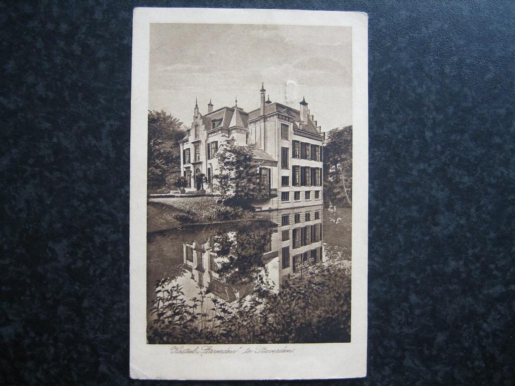 STAVERDEN  Kasteel 1920, Ophalen of Verzenden, 1920 tot 1940, Gelderland