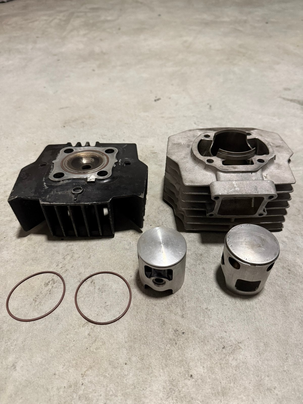 Honda MB 110 cc Malossi + kop op maat PS Tuning 24PK, Ophalen of Verzenden, Gebruikt, Cilinder