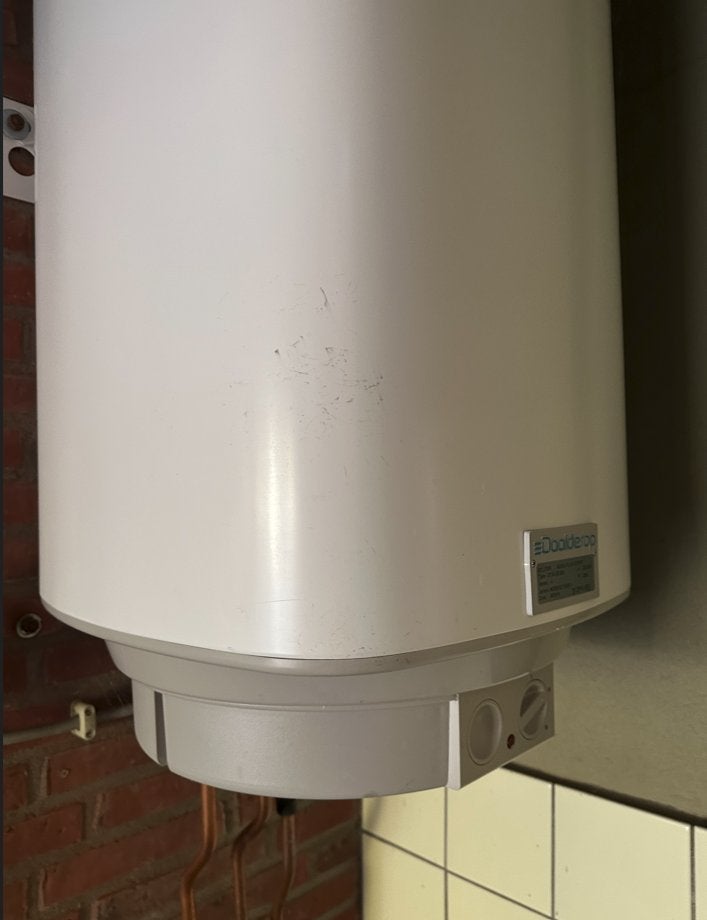 Daalderop Boiler  mono koper 50 liter, Ophalen, Gebruikt, 20 tot 100 liter, Boiler