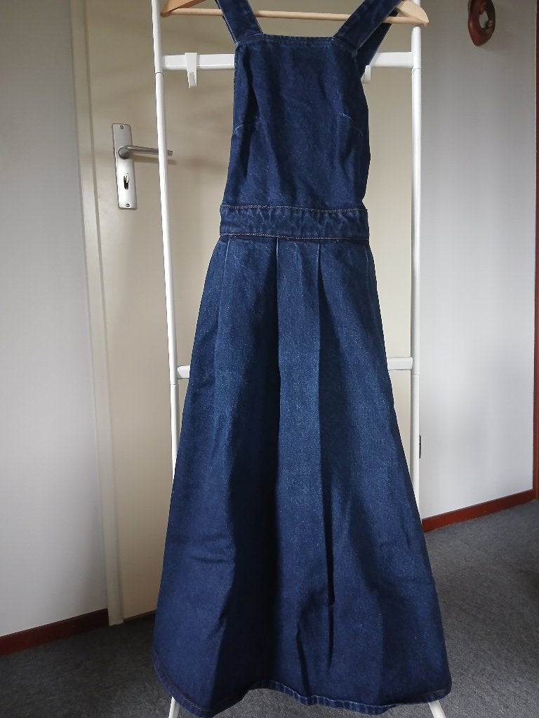 Denimjurk ASOS, Zo goed als nieuw, Maat 36 (S), Asos, Onder de knie