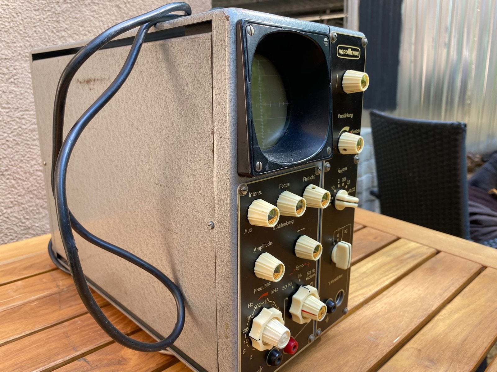 Nordmende UO 963 Universele Oscilloscoop - Vintage Testappar, Ophalen of Verzenden
