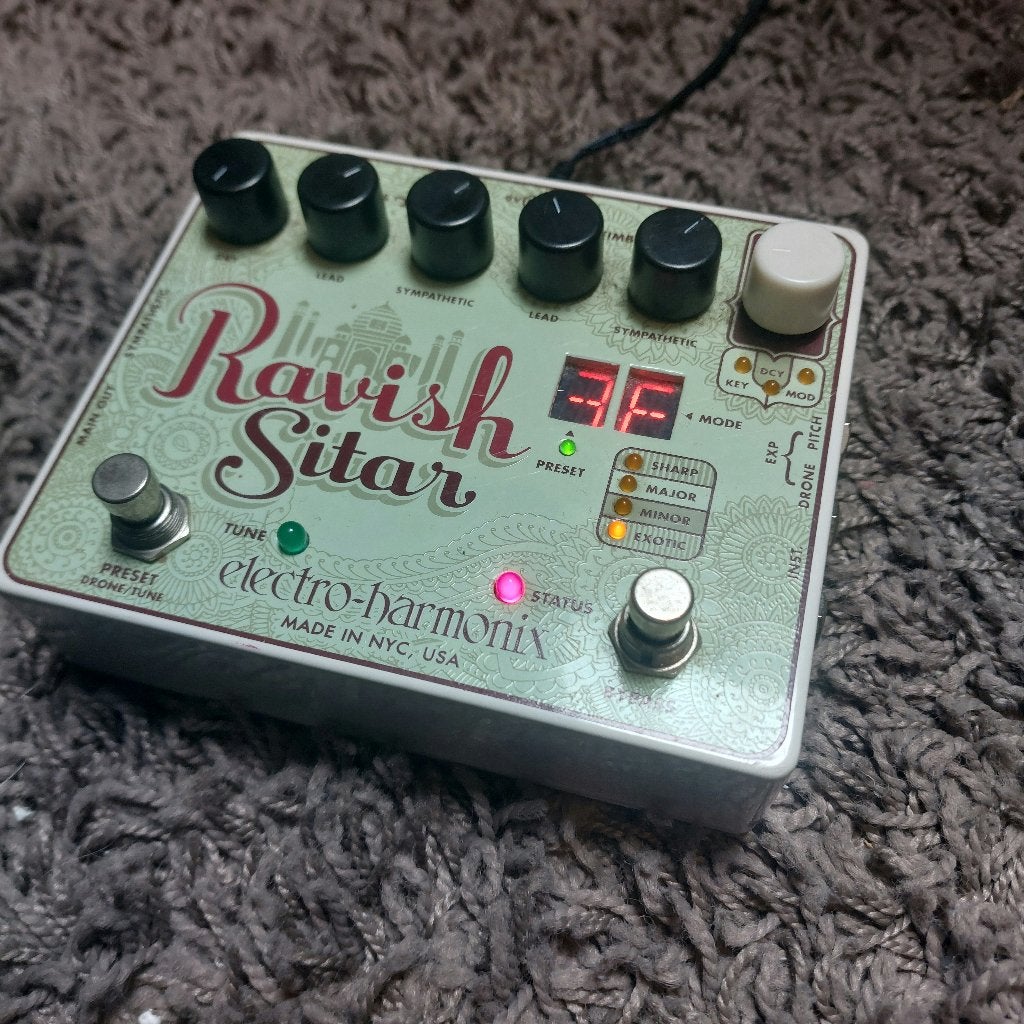 EHX Ravish Sitar, Muziek en Instrumenten, Effecten, Ophalen of Verzenden, Gebruikt, Overige typen