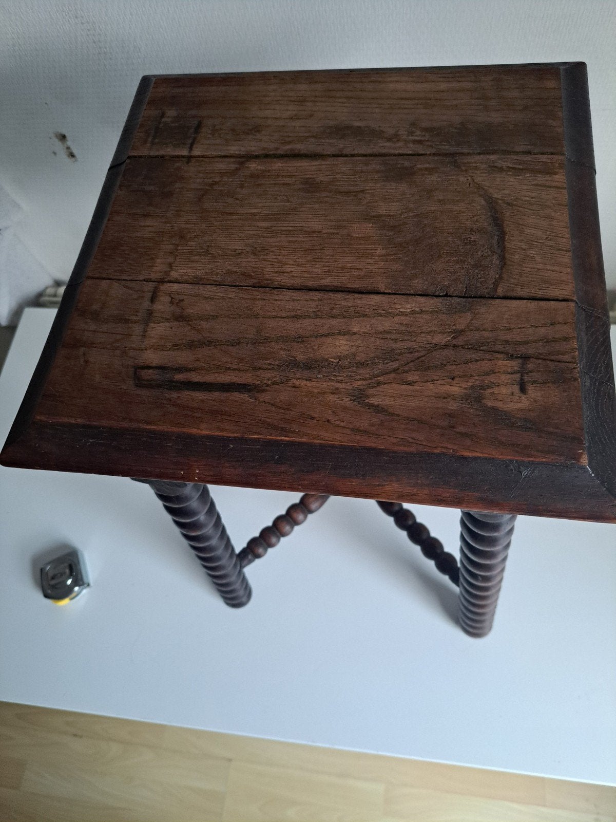 bijzetafeltje, Huis en Inrichting, Ophalen, Minder dan 55 cm, Gebruikt, Rechthoekig