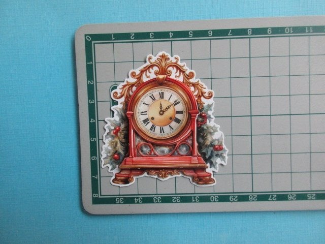 ky459 KERST / pendule, Verzenden, Nieuw, Kerst, Overige typen