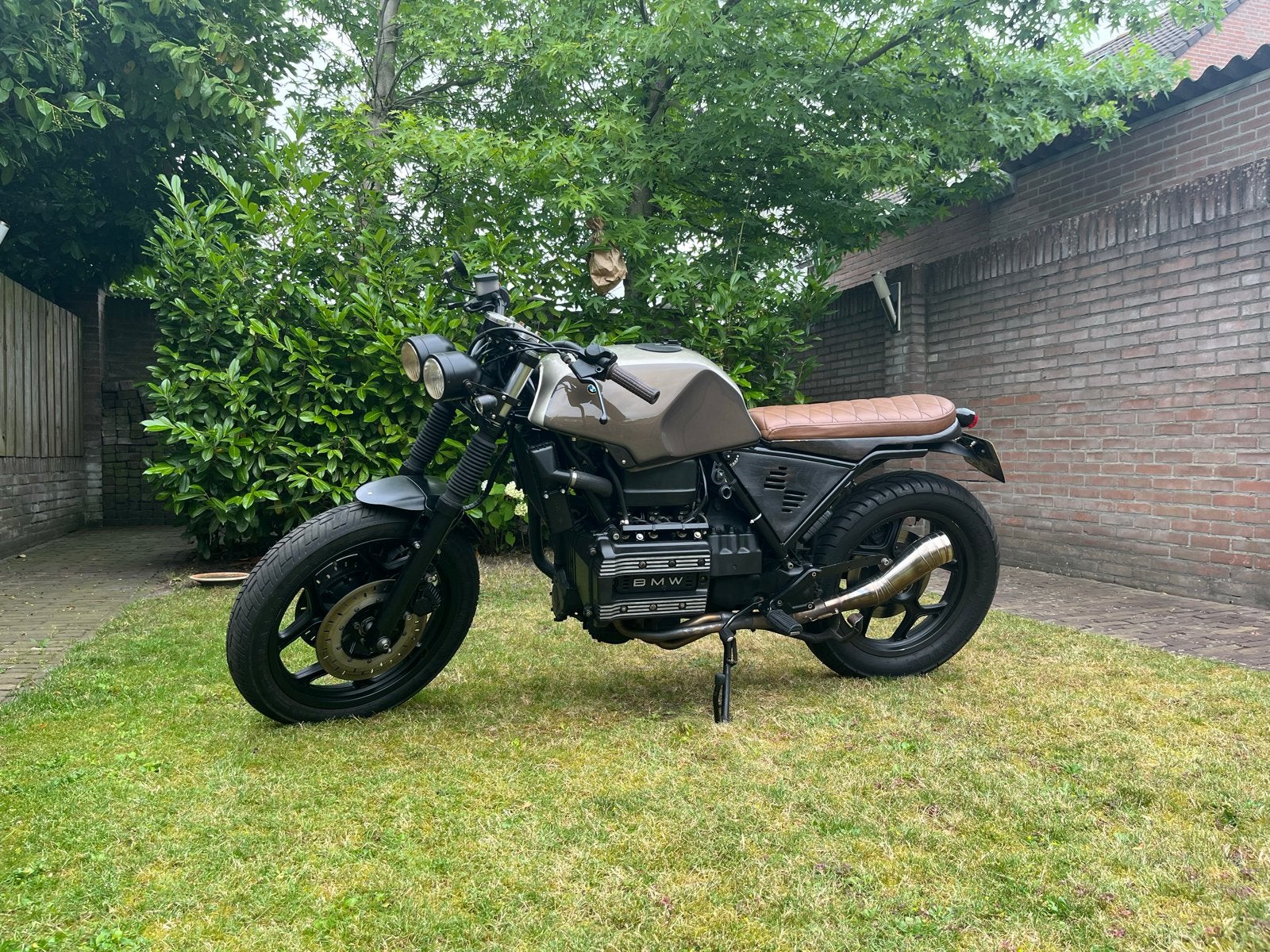 Custom BMW K75 - Goed onderhouden, topbanden!, Motoren, Motoren | BMW, Gebruikt, Particulier, Meer dan 35 kW, Toermotor