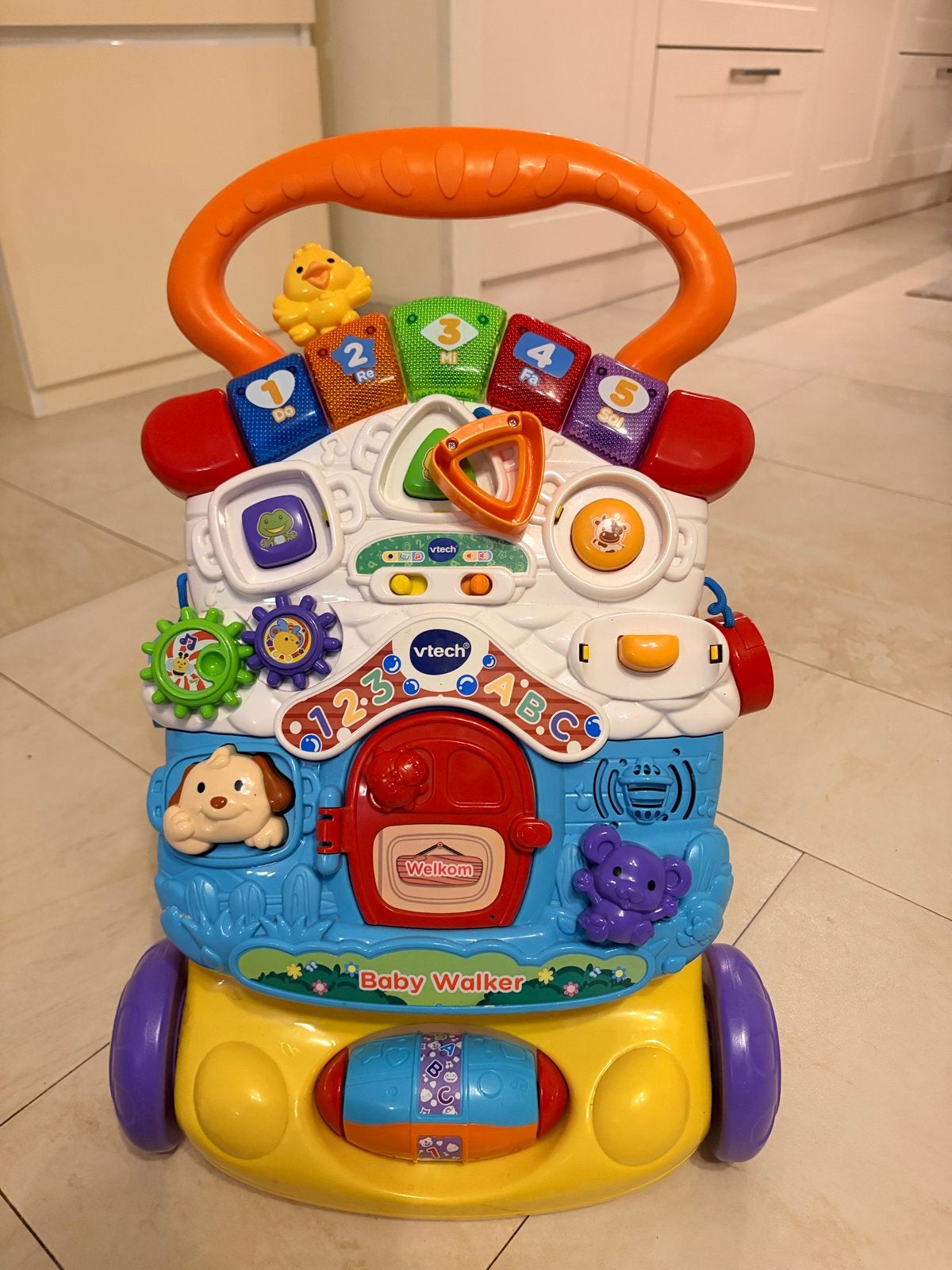 VTech Baby Walker - Loopwagen met geluid en licht, Ophalen, Zo goed als nieuw, Overige typen, Met licht