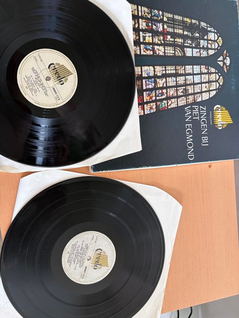 Zingen bij Piet van Egmond - LP (Credo CREBOX 115), Cd's en Dvd's, Ophalen, Gebruikt, 12 inch, Overige genres