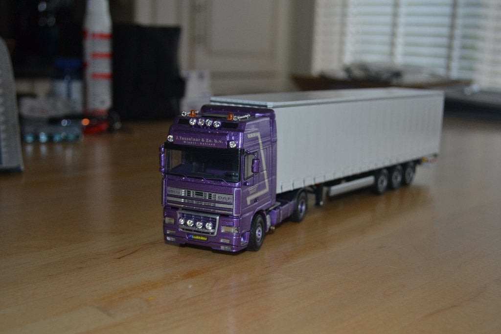 Tekno, Hobby en Vrije tijd, Modelauto's | 1:50, Ophalen of Verzenden, Zo goed als nieuw, Bus of Vrachtwagen, Tekno