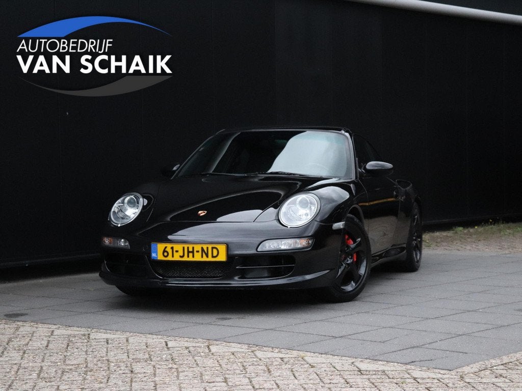 Porsche 911 3.6 Coupé Carrera 4S | LEDER | BOSE | ELEK. STO, Auto's, Automaat, Gebruikt, Zwart, Zwart