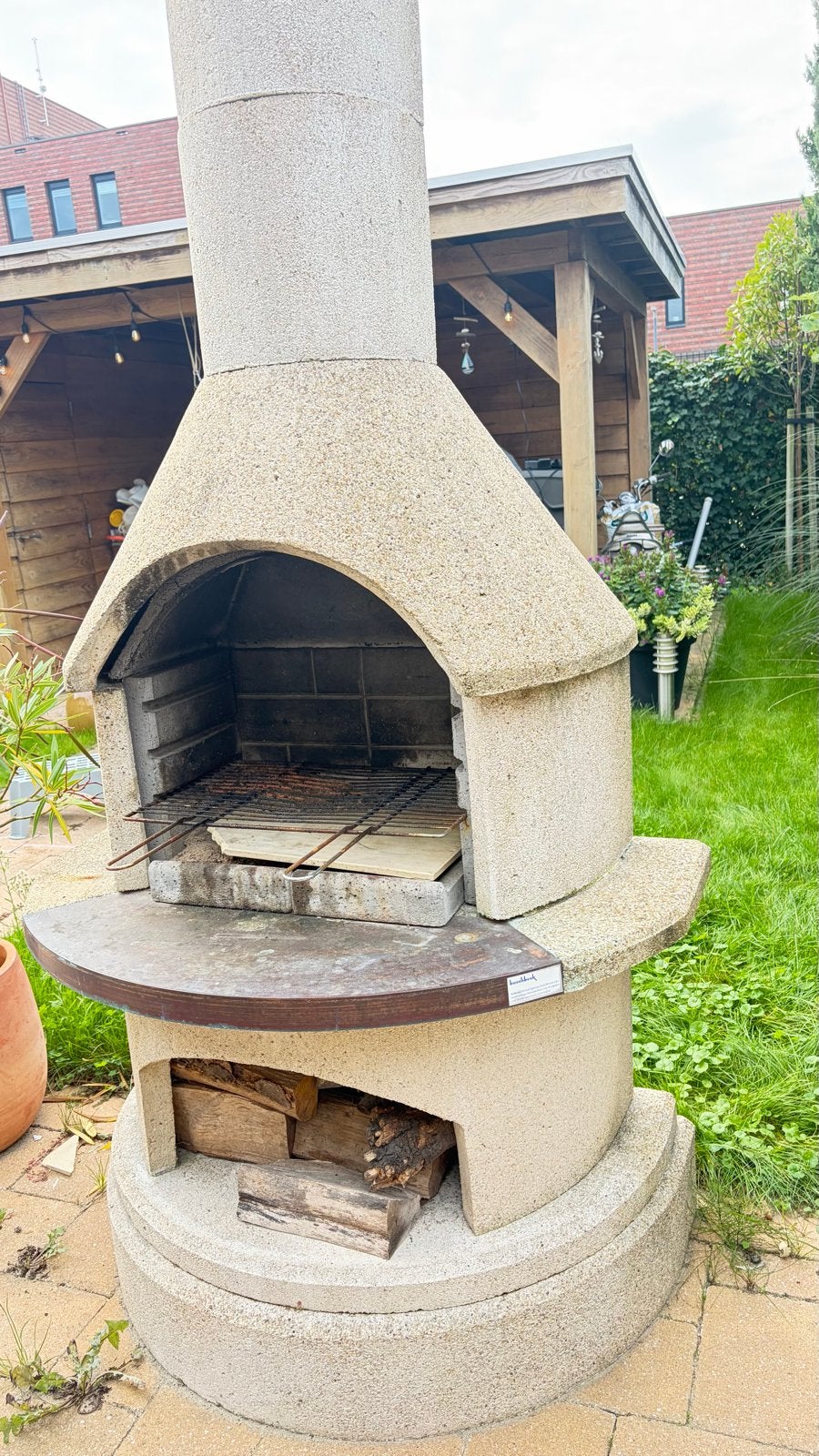 Gratis ophalen Buschbeck tuinhaard/barbecue - Gebruikt, Ophalen, Gebruikt