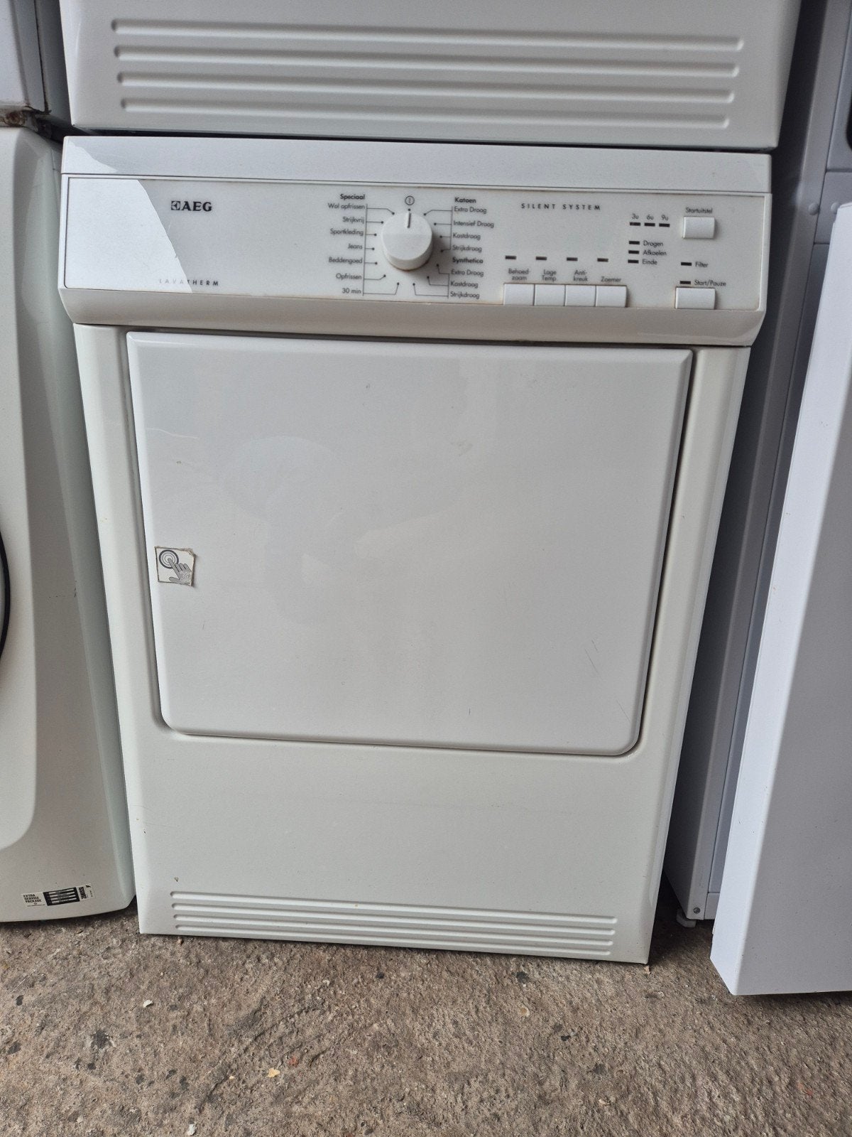 AEG zanussi drogers met checkgarantie, Witgoed en Apparatuur, Wasdrogers, Ophalen of Verzenden, Luchtafvoer, Minder dan 85 cm