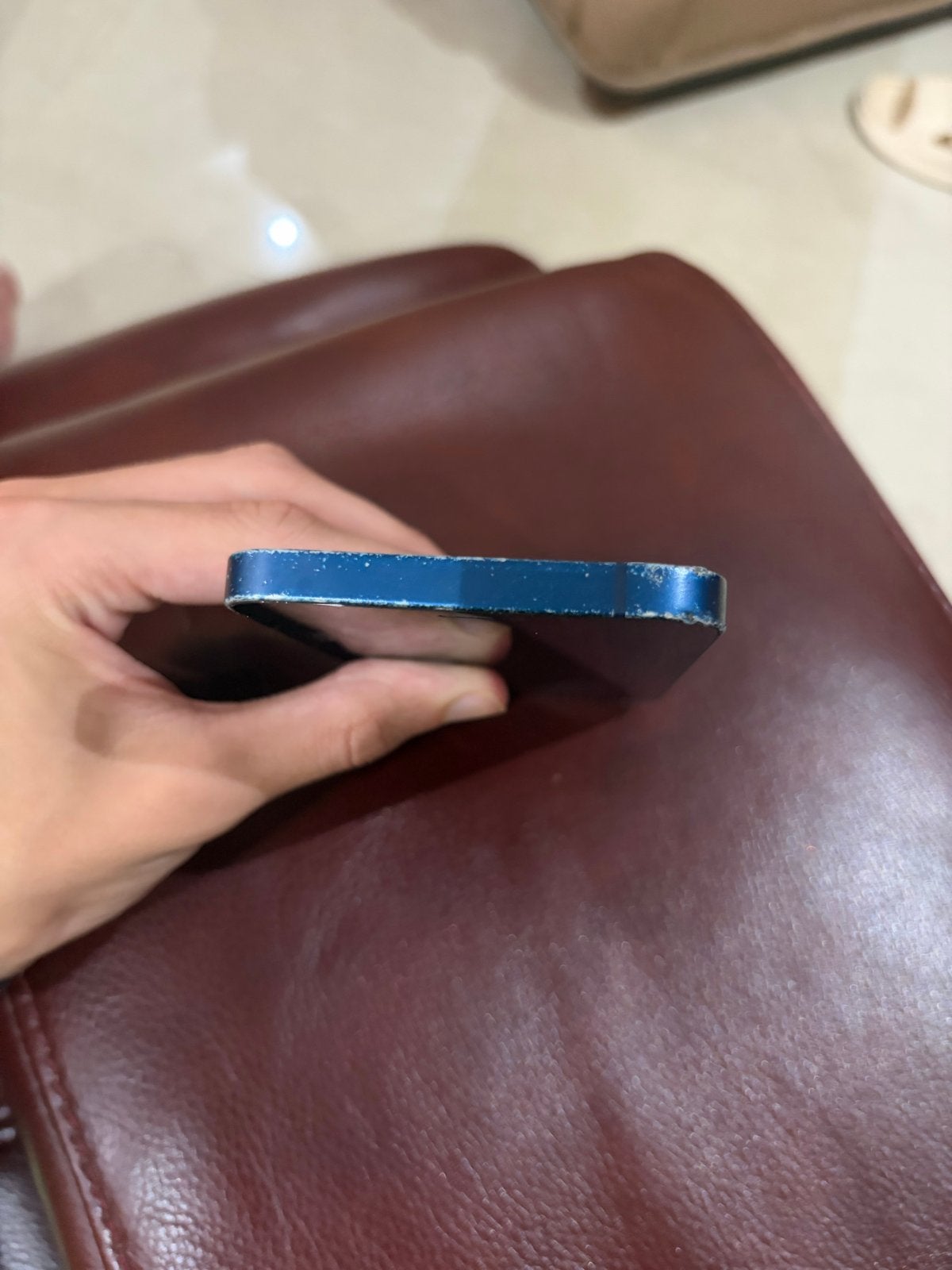 iPhone 12 Blauw - Werkt prima, batterij 79%, Telecommunicatie, Mobiele telefoons | Apple iPhone, Gebruikt, Blauw, Ophalen of Verzenden