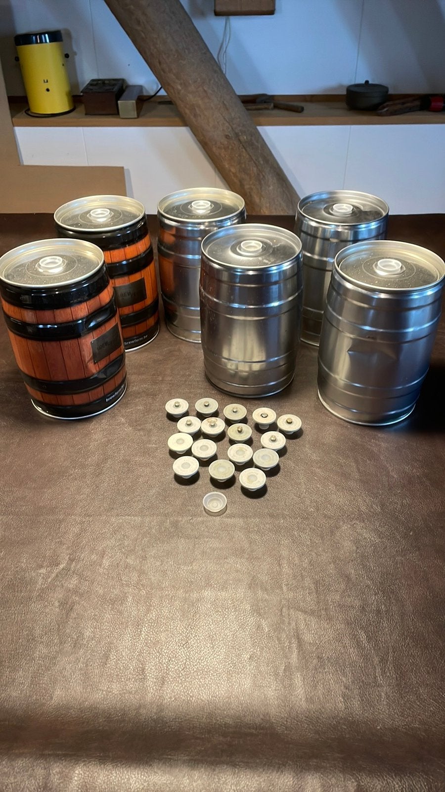 Bier partyfust 5 L, Ophalen, Zo goed als nieuw